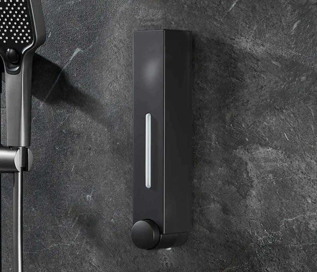 Wall Mounted Manual Push-Button Liquid Soap Dispenser