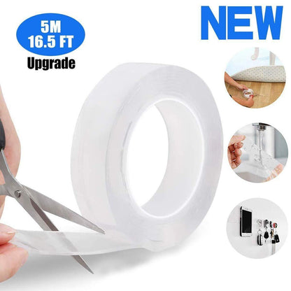 Tape - Multipurpose Double Sided Nano Magic Grip Tape ( 5 Meter )